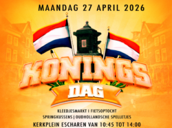 Koningsdag 2026 op 27 April in Escharen